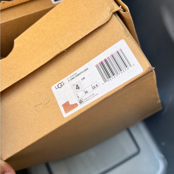 UGG kids Multicolor Logo Winter Boots